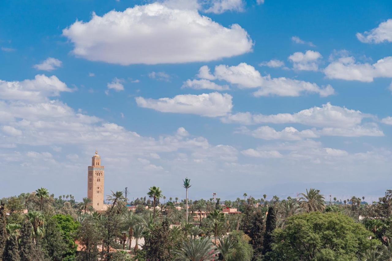Hotel Jadali & Spa Marrakesh Ngoại thất bức ảnh The minaret of the Great Mosque of Kairouan, Tunisia