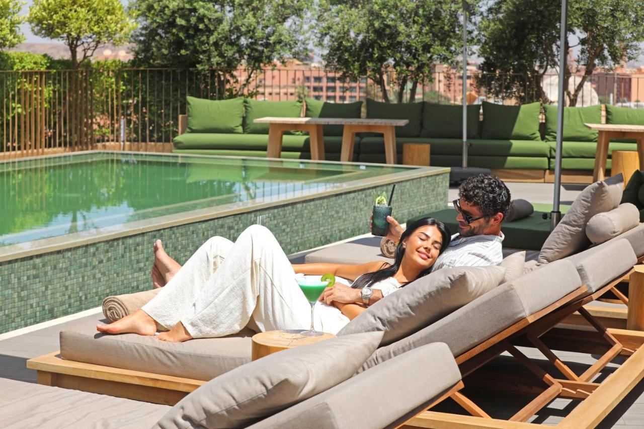 Hotel Jadali & Spa Marrakesh Ngoại thất bức ảnh The swimming pool at the hotel